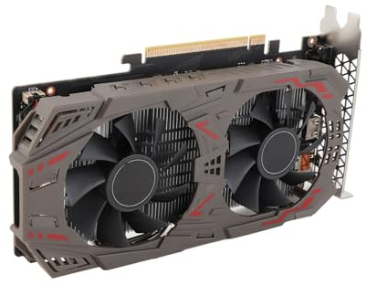 Dpofirs 1060 5GB/3GB Grafikkarte, 192Bit GDDR5 Video Karte für PC Gaming, DP, HD Multimedia Interface, DVI, PCI Express X16 3.0 mit Dual Fan für Office und Gaming ( 1060 3 GB)