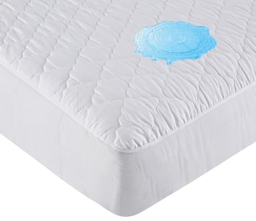 ForenTex Protector de Colchón Impermeable 135x200 cm – Funda Acolchada, Suave y Transpirable, Antialérgica, Ajuste Elástico hasta 30 cm – Ruido Mínimo, Ideal para Camas Matrimoniales y Mascotas
