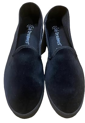 Giò Dreams Friulana Donna in Velluto: Eleganza e Comfort con Scarpe Tradizionali Friulane, Ideali per Ogni Occasione (Nero, Sistema Taglie Calzature EU, Adulto, Donna, Numero, Media, 38)