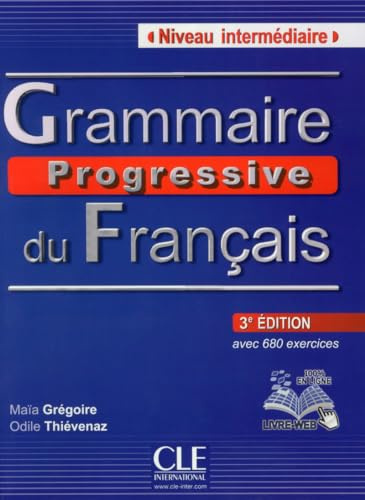 Grammaire progressive du français - Niveau intermédiaire - Livre + CD + Livre-web - 3ème édition