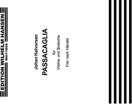 Passacaglia: fur Violine und Bratsche