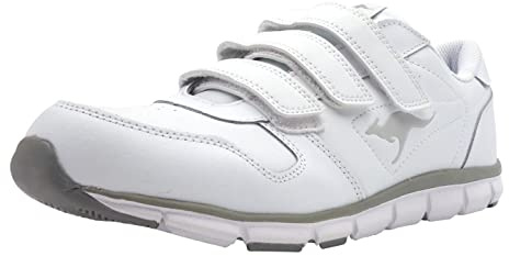 Kangaroos K-bluerun 700 V B, Sneakers Basses Mixte Adulte, (White/Lt Grey 002), 47 EU
