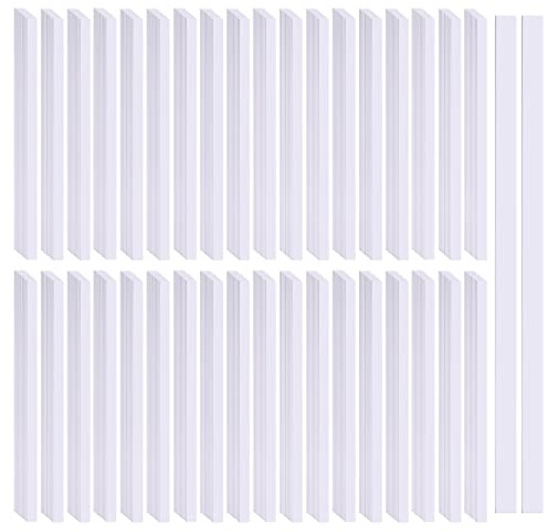 Landhoow 400 Pcs Perfume Tester Strips White Fragrance Paper Strips, Perfume Scent Cologne Test Card Aromatherapy Blotter for Essential Fragrance Oil Smell
