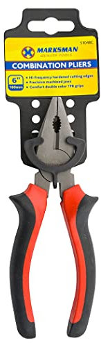 6 Combination Pliers Set Soft Grip Handle Steel PLIER Cutter Hand Tool Craft