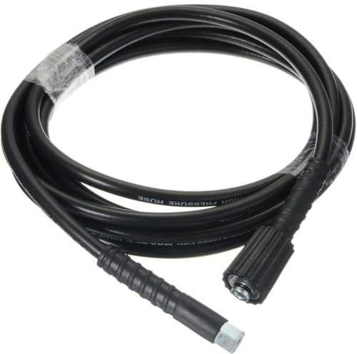 Tuyau de rechange pour nettoyeur haute pression pour lavage de voiture, nettoyage de jardin, M14 x M22 (14 mm), raccord fileté pour nettoyage de l'eau, tuyau et vidange de 10 m