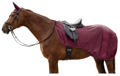 Waldhausen Ausreitdecke Rom, samtrot, VB