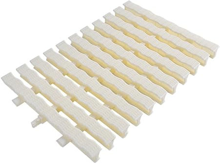 Plaque de protection pour piscine, grille de protection ondulée, grille de vidange de douche, couvercle de vidange en plastique, empêche les glissades texturées