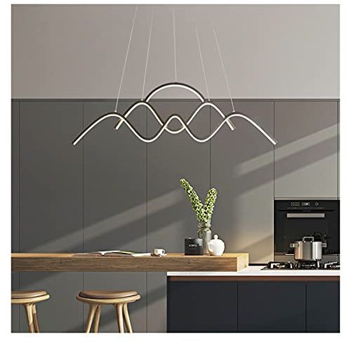 Iluminación Colgante , Lámpara de araña moderna LED Iluminación de araña LED moderna Luminaria de suspensión de cocina Colgante Lámparas de araña LED Iluminación compatible con cocinas de oficina Lámp