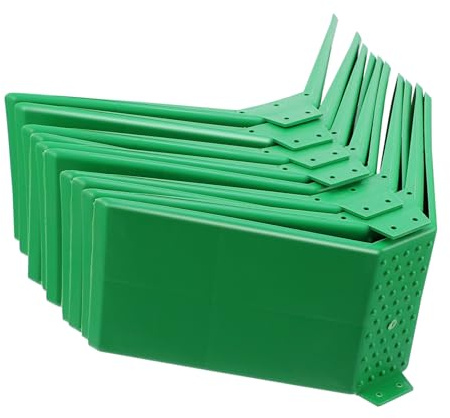 DOITOOL Plastic Bird Perch Stand 10pcs Lightweight Roosting Stands for Pigeons and Wild Birds Suitable for Nesting and Roosting Random Style