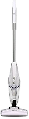 SILVANO Aspirador ciclonico 2 en 1 de Escoba Convertible en aspiradora de Mano con Solo apretar un Boton 800W Color Verde Gran Potencia