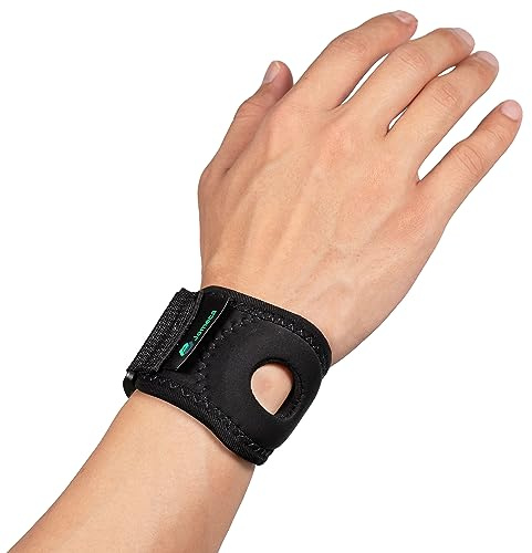 JOMECA Wrist Brace for TFCC Tears Built-in Ring Pad for Ulnar Sided Wrist Pain, DRUJ Instability, Support Repetitive Wrist Use Injury, Fit Right & Left Hand (S/M)