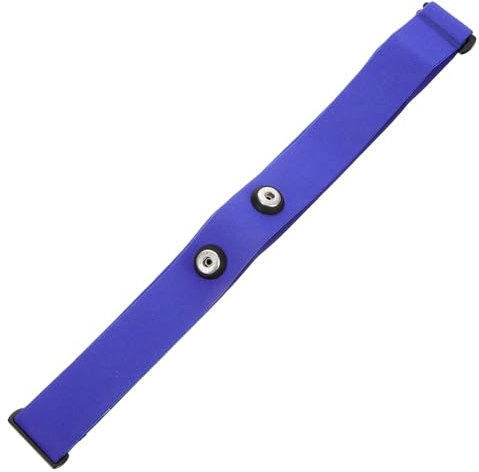 BESPORTBLE Banda Pulsómetro Elástica para Pecho Ajustable y Transpirable con Fijación Segura para Monitor De Actividad Deportiva Compatible con Sensores Inalámbricos
