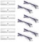 Autozoom-Lesebrille, Zoom Brille Intelligente Zoom Lesebrille Autozoom-Brille für Presbyopie Kommt mit 6-Teiligem Brillenetui Geeignet für Männer und Frauen Strahlungssichere Dekoration(6PCS)