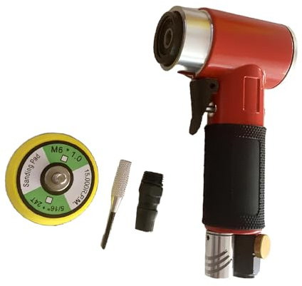 Professional Grades - Máquina pulidora orbital de 2 pulgadas, amoladoras excéntricas, ideal para corrección de pintura y acabado de metal, pulidora de detalles de automóviles