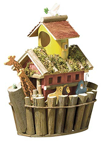 Songbird Valley Noah's Ark Birdhouse 12.5x6.5x12.5