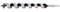 Draper Expert 76026 Mèche hélicoïdale 25 x 330 mm