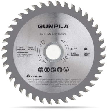 Gunpla - Hoja de sierra circular de madera para cortar madera