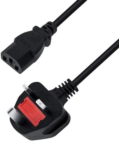 Xzrucst UK AC Power Cord Outlet Socket Cable Plug Lead Compatible with YBA Heritage MP100B Streamer Network Internet Radio