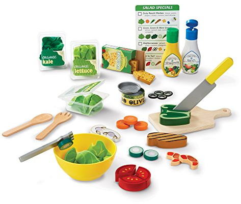 Melissa & Doug - Salat Set zum Schneiden und Mischen