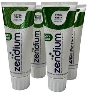 4x Zendium Fresh Mint mit Proteinen & Enzymen 75ml Zahnpasta NEU