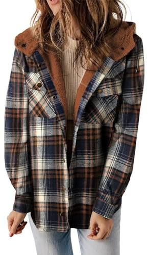 Cocila Chaqueta Invierno Mujer Abrigo Borreguillo Parka Verde Militar Chaqueta Cargo Ropa Elegante Otoño Ofertas Black Friday 2024