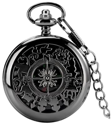 Boussole Classique Vintage avec Chiffres Lumineux de Navigation - Portable de Poche pour Randonnée et Survie - Cadeaux pour Hommes