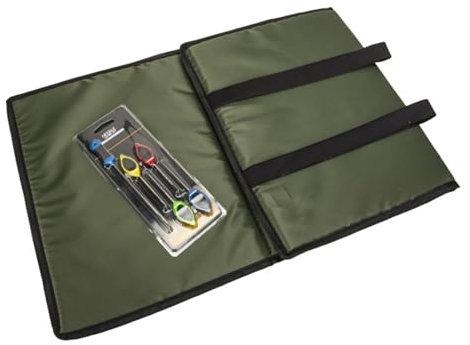 Carp Landing Mat - Portable Unhooking Mat, Foldable Fish Protection Pad | Lightweight Essentiall Waterproof Fishing Cradle, Easy-to-Clean Outdoor Angler Gear Equipment for Carp Fishing Safety
