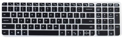 Qsvbeeqj Dammsäker vattentät silikon tangentbordsskydd hudskydd för K580/K585/K470/MK470 tangentbordstillbehör dammtät