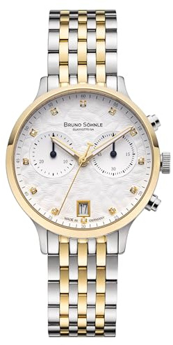 Bruno Söhnle UHRENATELIER GLASHÖT/SA Bologna kronograf 17-23238-250 damkronograf