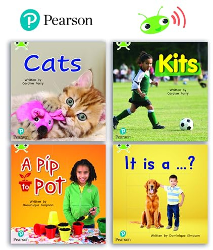 Learn to Read at Home with Bug Club Phonics: Phase 2 - Reception Term 1 (4 non-fiction books) Pack B