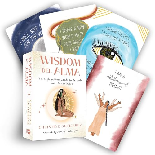 Wisdom Del Alma: 44 Affirmation Cards to Activate Your Inner Diosa