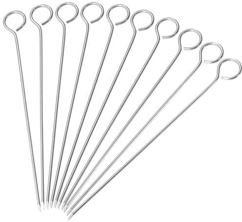 Westmark 10 Rouladennadeln, 10 cm, Edelstahl, Silber