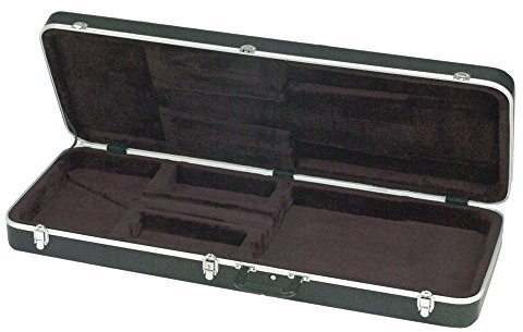 BSX 523333 ABS premium gitarrfodral för elgitarr, svart, För elgitarr