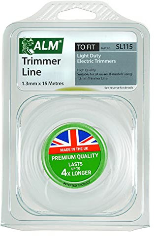 Alm Light Duty Electric Trimmer Line 1.3mm 15m SL115