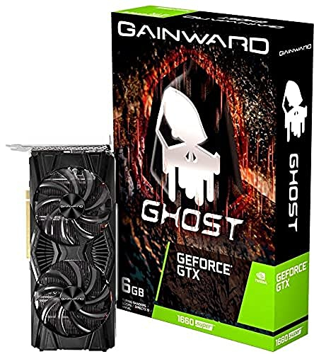 Gainward GeForce GTX 1660 - Scheda grafica Super Ghost 6 GB GDDR6, DisplayPort/HDMI/DVI