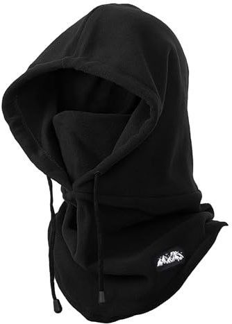 NEOLA Balaclavas for Men - Snood Ski Mask Thermal Fleece Warm Windproof Neck Warmer Bally Face Cover Hood Snoods Hats for Mens Winter Outdoor Sports Ski Motocycle