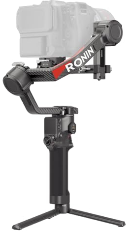 DJI RS 4 Pro, 3-Axis Gimbal Stabilizer for DSLR & Cinema Camera Canon/Sony/Panasonic/Nikon/Fujifilm, 2nd-Gen Native Vertical Shooting, 4.5kg (10lbs) Payload, Dual Focus & Zoom Motors, Camera Gimbal