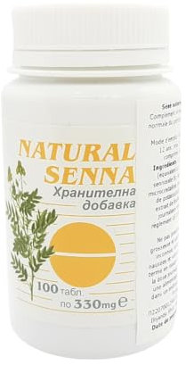 Natürliches Sennesblatt –100 Tabletten, e330mg pro Tablette – Pflanzliches Abführmittel, sanfte Linderung bei Verstopfung, unterstützendes Entgiftungspräparat, so wirksam wie Tee