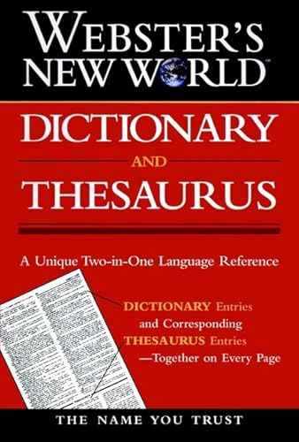Webster's New World Dictionary and Thesaurus