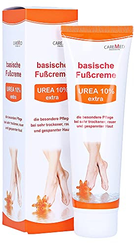 CareMed Products GmbH CAREMED Urea 10 extra basische Fußcreme, 150 ml Creme