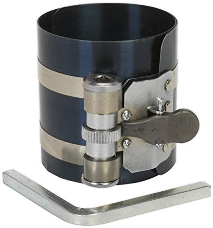 Sealey Vs155 Piston Ring Compressor 75Mm