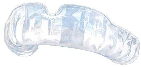 GuardLab APEX Lite Sports Mouthguard for Football, Basketball, Boxing, Wrestling, Soccer, BJJ, Hockey, MMA | Adults & Youth | Pre-Indented for a Precise Fit | Case Included (APEX LITE, Medium Clear)
