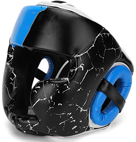 Estink Casque de Boxe pour Enfants, Le matériau en Cuir PU est Durable, Le réservoir intérieur Respirant est Confortable et sûr, Confortable et Solide