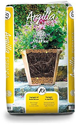 ARGILLA ESPANSA Vitaflor PH NEUTRO per PIANTE granelli DRENAGGIO 10 lt AMDGarden