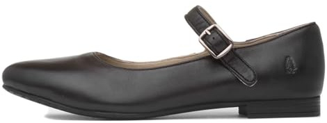 Hush Puppies Female Melissa Strap Leather, Black, 6
