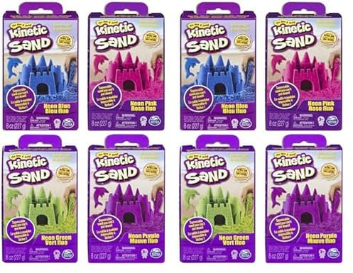 Kinetic Sand Nachfüllpackung 226 g, unterschiedliche Varianten (Packung mit 2)