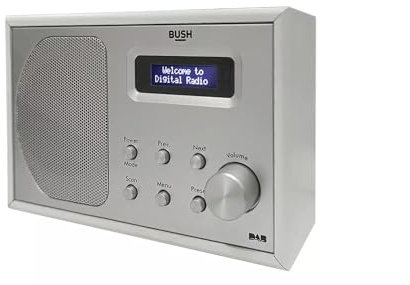 Bush Lisbon Dab Classic Radio - White