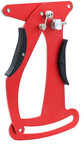 Giyofom Medidor de TensióN de Radios de Bicicleta de MontañA, Juego de Ruedas de Carretera, Herramienta de AlineacióN de Cables, Rojo