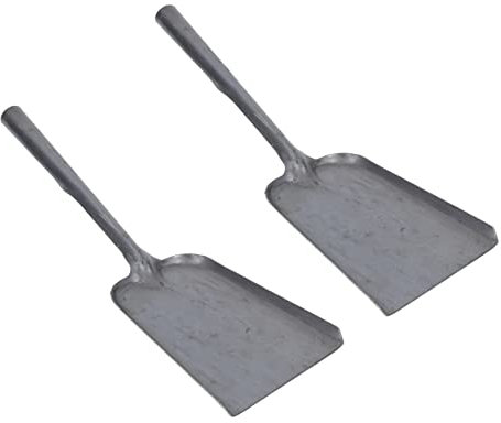 Cabilock 2 Piezas Pala de Carbón Multifuncional Pala de Mano para Cenizas para Barbacoa y Chimenea