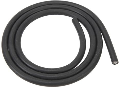 Tissting Set di Cavi di Accensione, Cavi Universali in Silicone con Anima in Rame e Isolamento PVC 7mm 1m per Auto e Moto, Alta Prestazione per Avviamenti Rapidie Sicuri